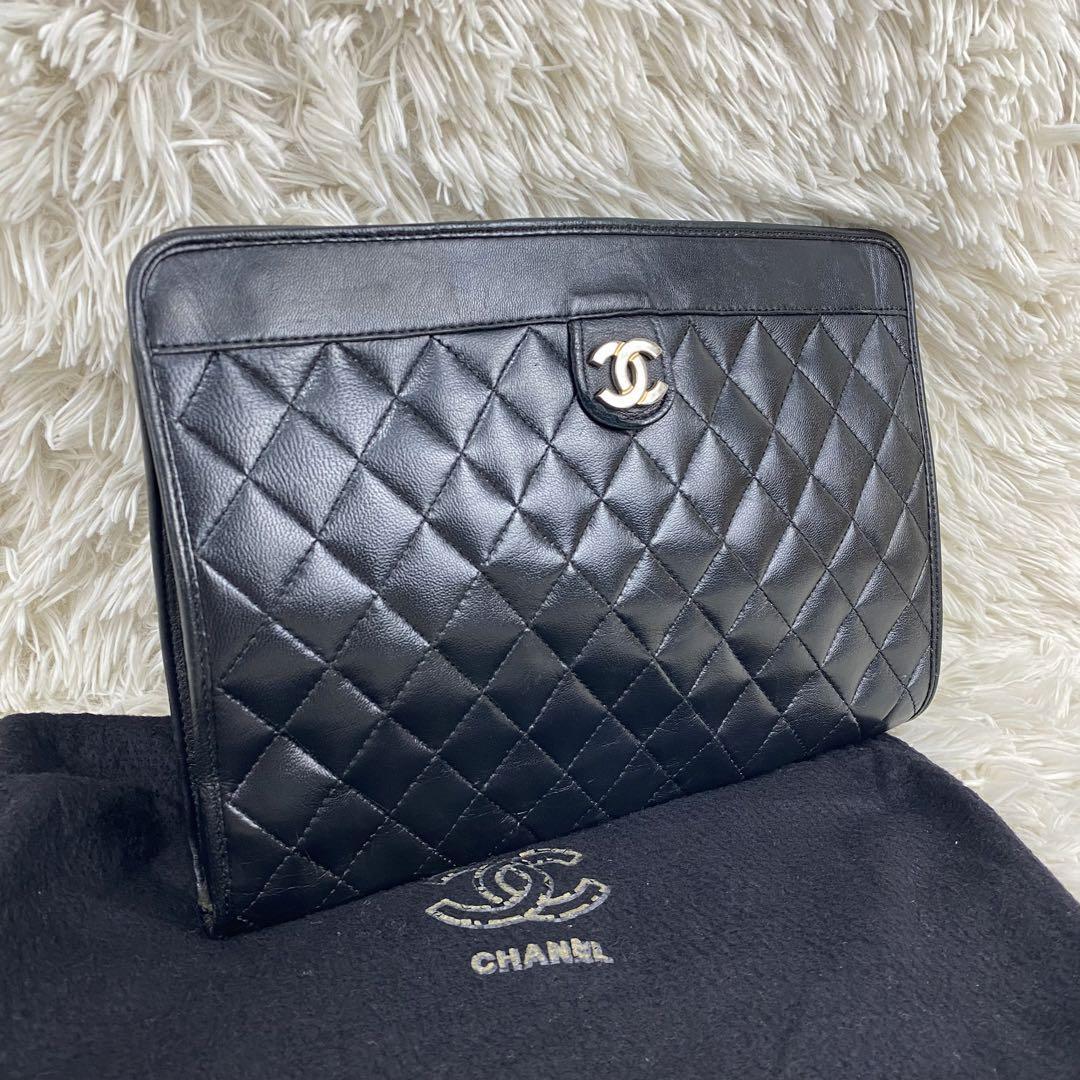 1円〜】CHANEL シャネル マトラッセ クラッチバッグ セカンドバッグ