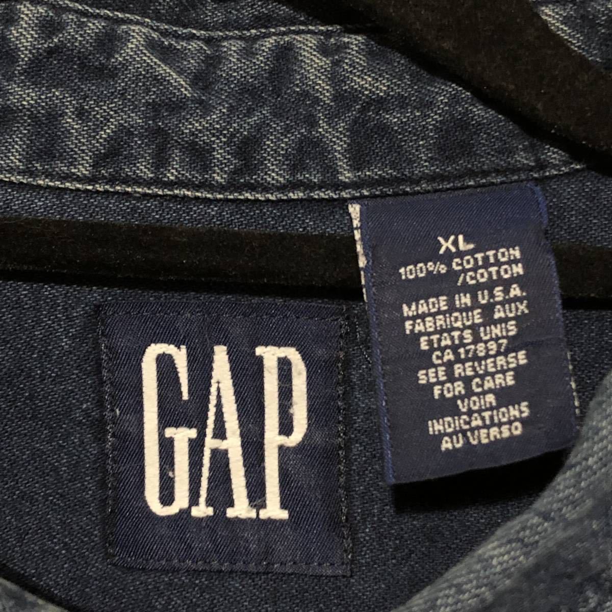 美品 USA製 アメリカ製 80s ビンテージ オールドギャップ OLD GAP