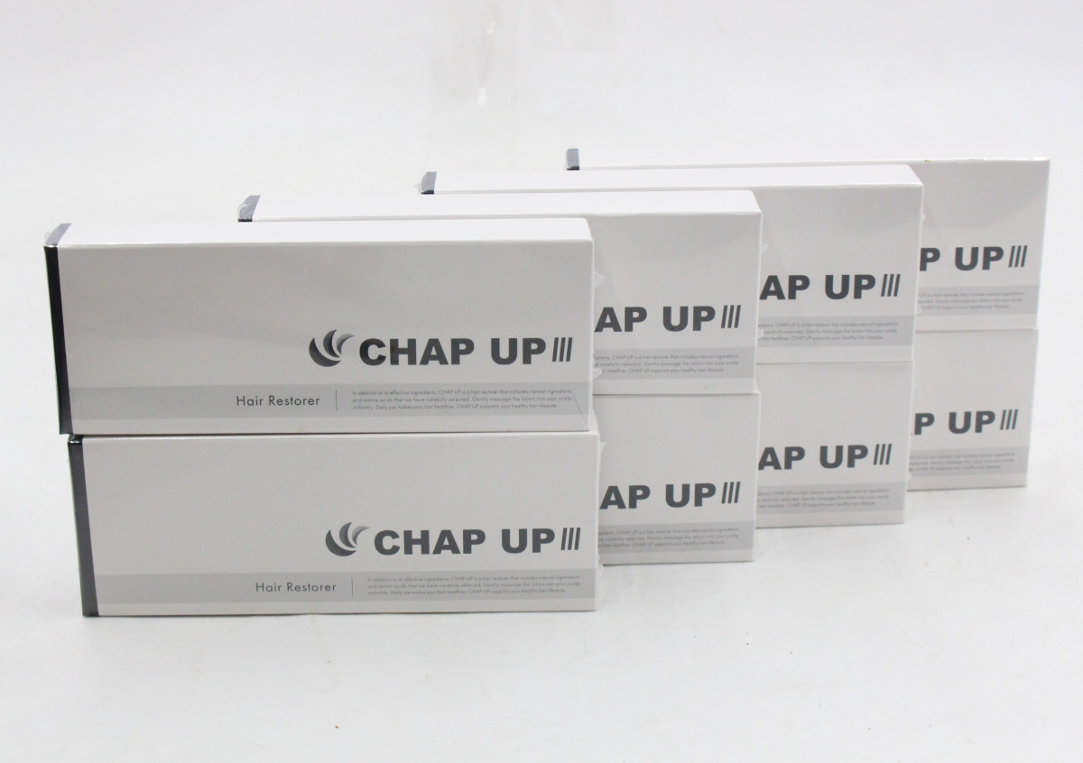 ト静】 ☆ 新品未開封CHAP UP チャップアップchapup 薬用育毛剤120ml 8