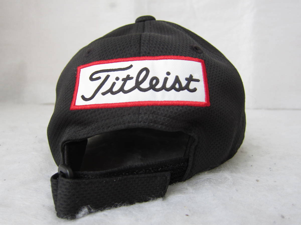 TITLEIST（タイトリスト）　ゴルフ 多機能ツアーキャップ (HJ0CAR)　黒水　フリー 57～59㎝　 　 遮熱・UVカット・クーリング効果　ok2310D_画像4