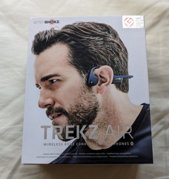 AfterShokz 骨伝導 ワイヤレスヘッドホン（ミッドナイトブルー）