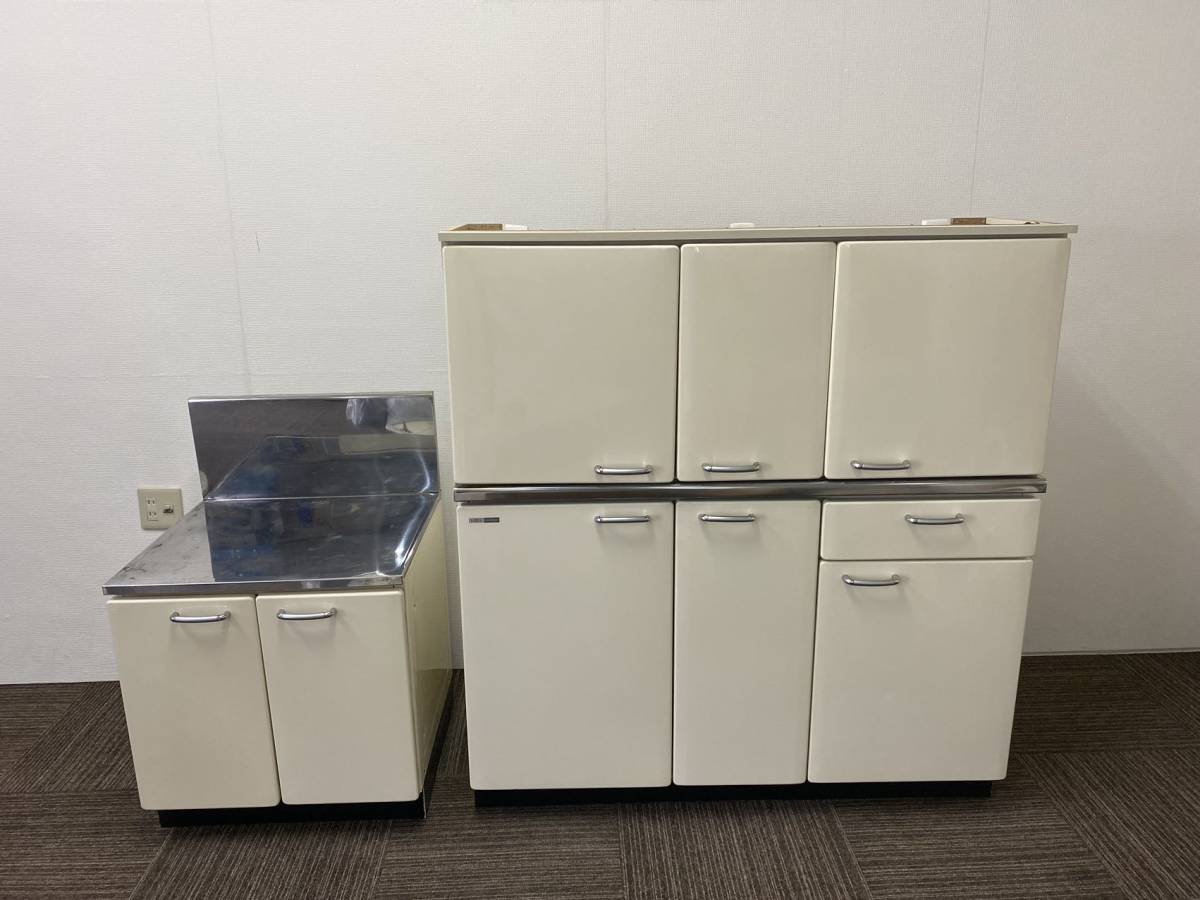注目の福袋! 【中古】LIXIL ホーロー製システムキッチン・流し台(幅
