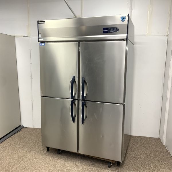 大和冷機 縦型冷凍冷蔵庫 411S1-EC 中古 1ヶ月保証 2014年製 単相100V 幅1200x奥行800 厨房【無限堂大阪店】