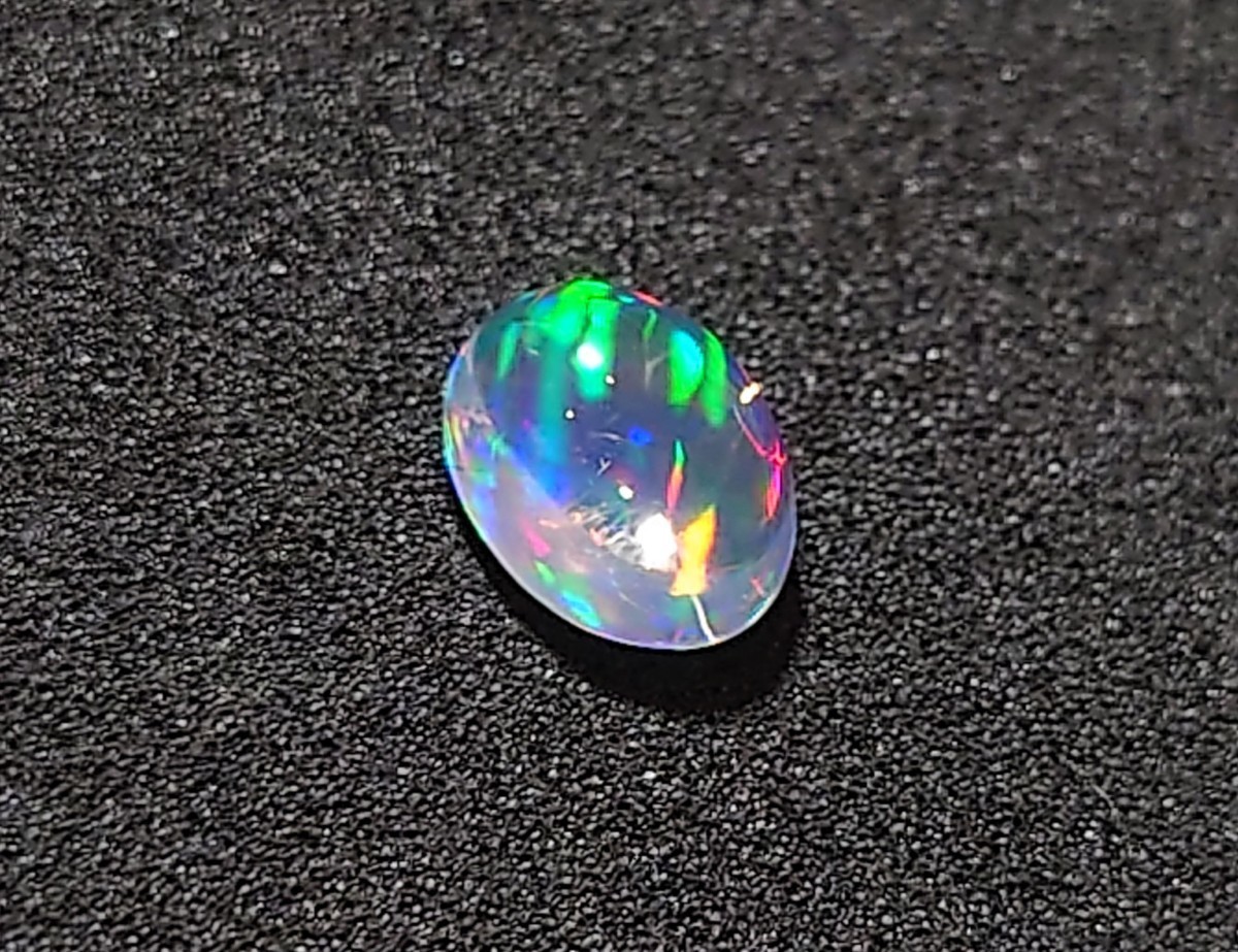 極美品！ メキシコオパール 0.91ct ルース（LA-6446）-