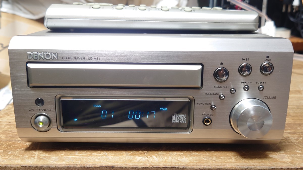 DENON CD receiver UD-M31 CD it is possible to reproduce remote control attaching guarantee none 