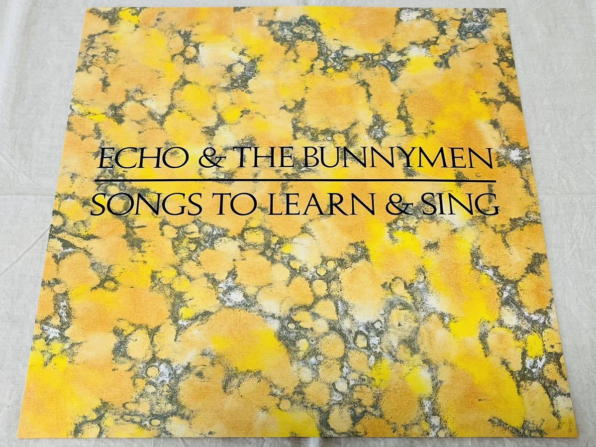 美品★ECHO & THE BUNNYMEN★エコー&ザ・バニーメン★songs to learn & sing★KODE13★240 767-1★LP+7インチ★ドイツ盤★シュリンク付き_画像5