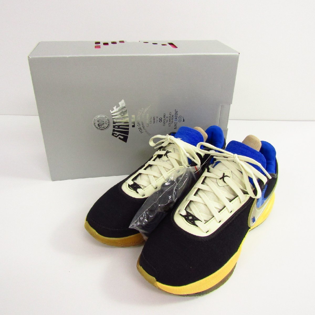 美品 UNINTERRUPTED × NIKE LEBRON 20 UN EP ”SPEAK YOUR TRUTH” FN0942-001 ナイキ レブロン SIZE:27.0cm スニーカー 靴 〓A6712_画像1