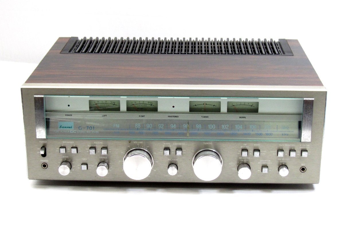 Sansui サンスイ G-701 Vintage Stereo Receiver 輸出モデル レア