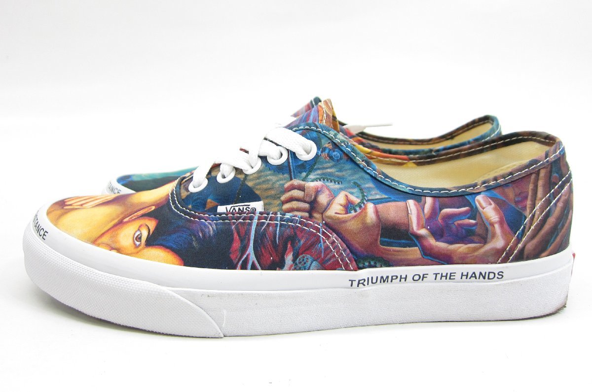 VANS バンス VANS X MOCA JUDY BACA AUTHENTIC SHOE VN0A5KRDYQ8 US9 27.0cm スニーカー 靴 □UT10447の画像3