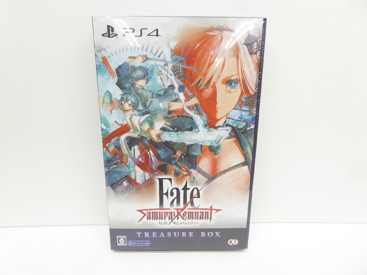 【史上最も激安】 TREASURE Remnant Fate/Samurai 未開封 BOX △WE1007 ゲームソフト PS4 PS4ソフト