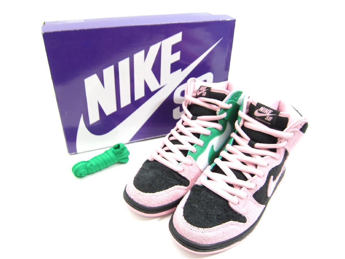 NIKE ナイキ SB DUNK HIGH PRO PRM CU7349-001 SIZE:US9 27.0cm メンズ スニーカー 靴 □UT10540