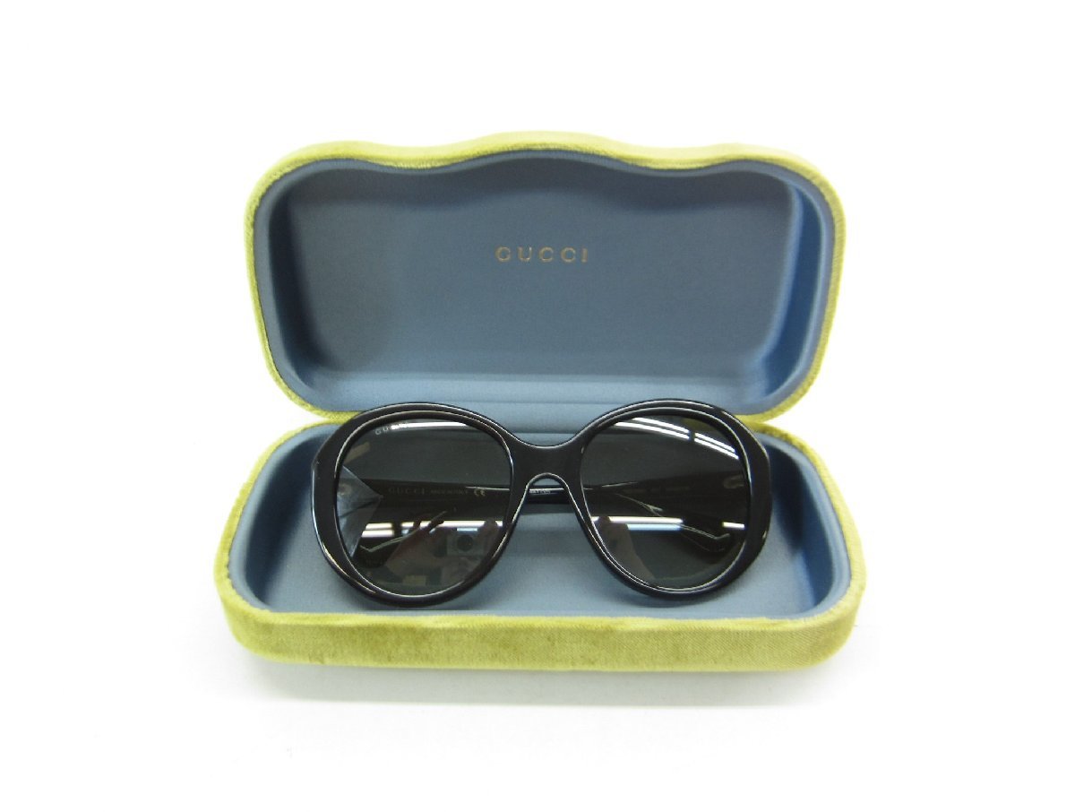 GUCCI サングラス グラデーションブラック GUC-GG-0368S-001 ブラック/グレー ∠UP3849_画像1