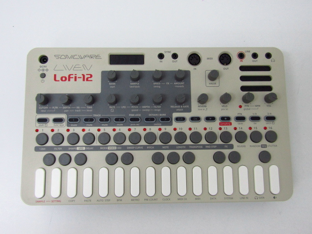 SONICWARE LIVEN Lofi-12 sampler & glue b box * G4140