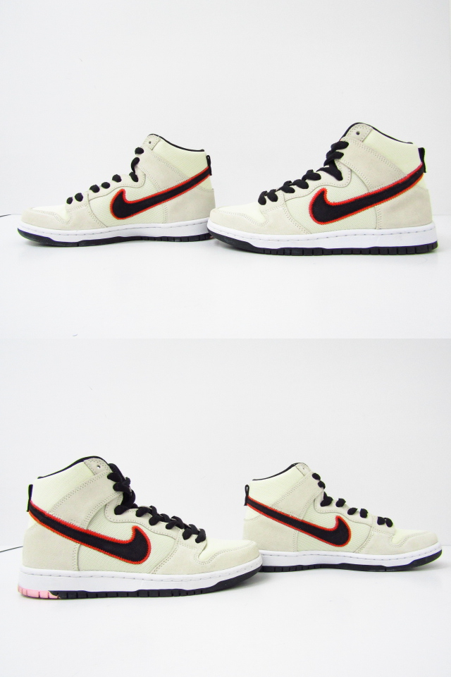 NIKE ナイキ SB DUNK HIGH SANFRANCISCO GIANTS DO9394-100 スニーカー 靴 SIZE:24.5cm 替え紐付き ▼SH6808_画像2