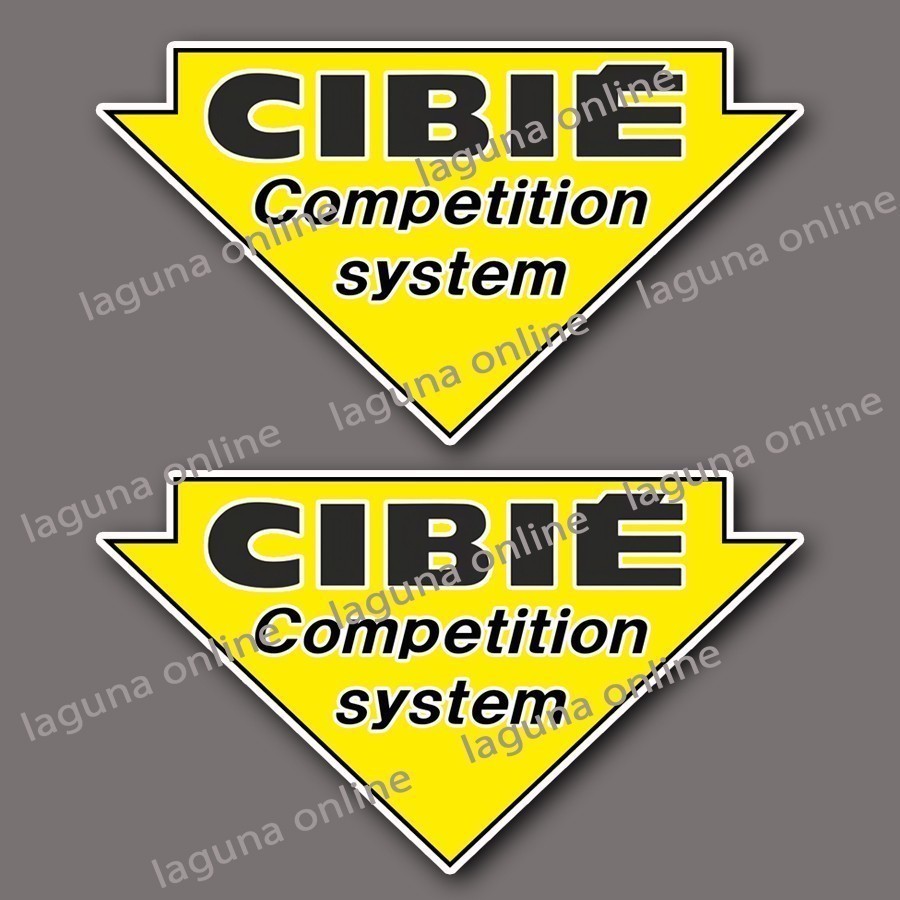 ☆即納☆　cibie competition system　ステッカー　デカール　並行輸入_画像1