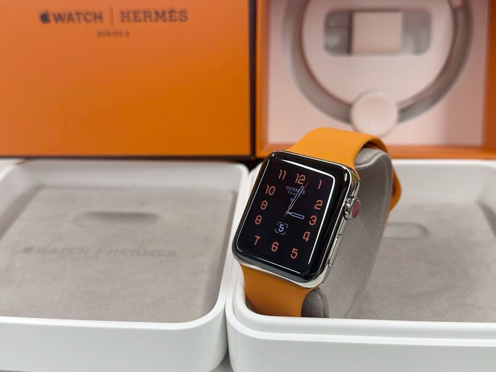 高品質の激安 watch Apple 美品 ☆即決 HERMES 076 GPS+Cellular 本体