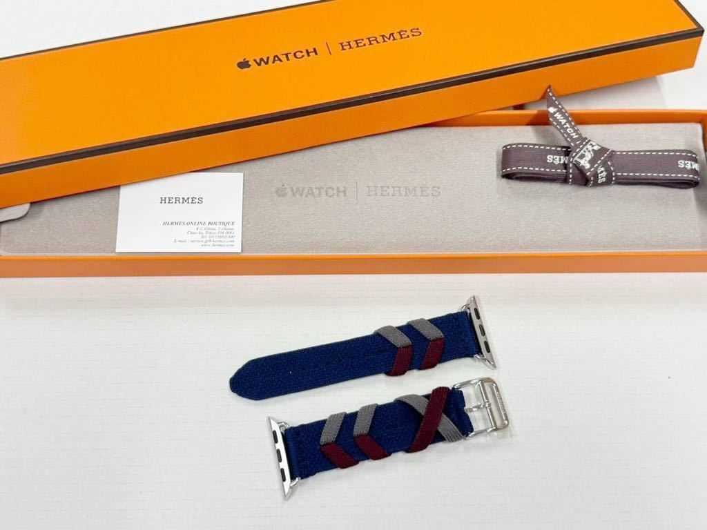 即決 未使用 Apple watch HERMES エルメス ブリドン ネイビー 即決 未使用 Apple watch HERMES エルメス ブリドン ネイビー