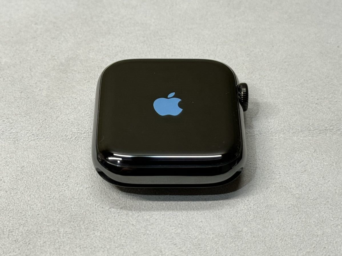 輝い ☆即決 Apple 086 GPS+Cellular 黒 エルメス アップルウォッチ