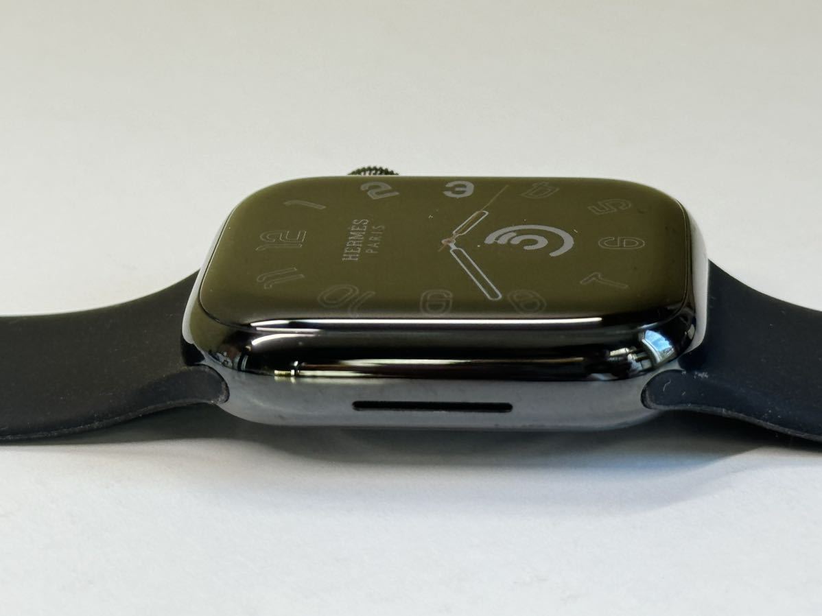 ☆即決 美品 Apple Watch series8 HERMES 41mm アップルウォッチ エルメス GPS+Cellular 黒  ブラックステンレス シリーズ8 137