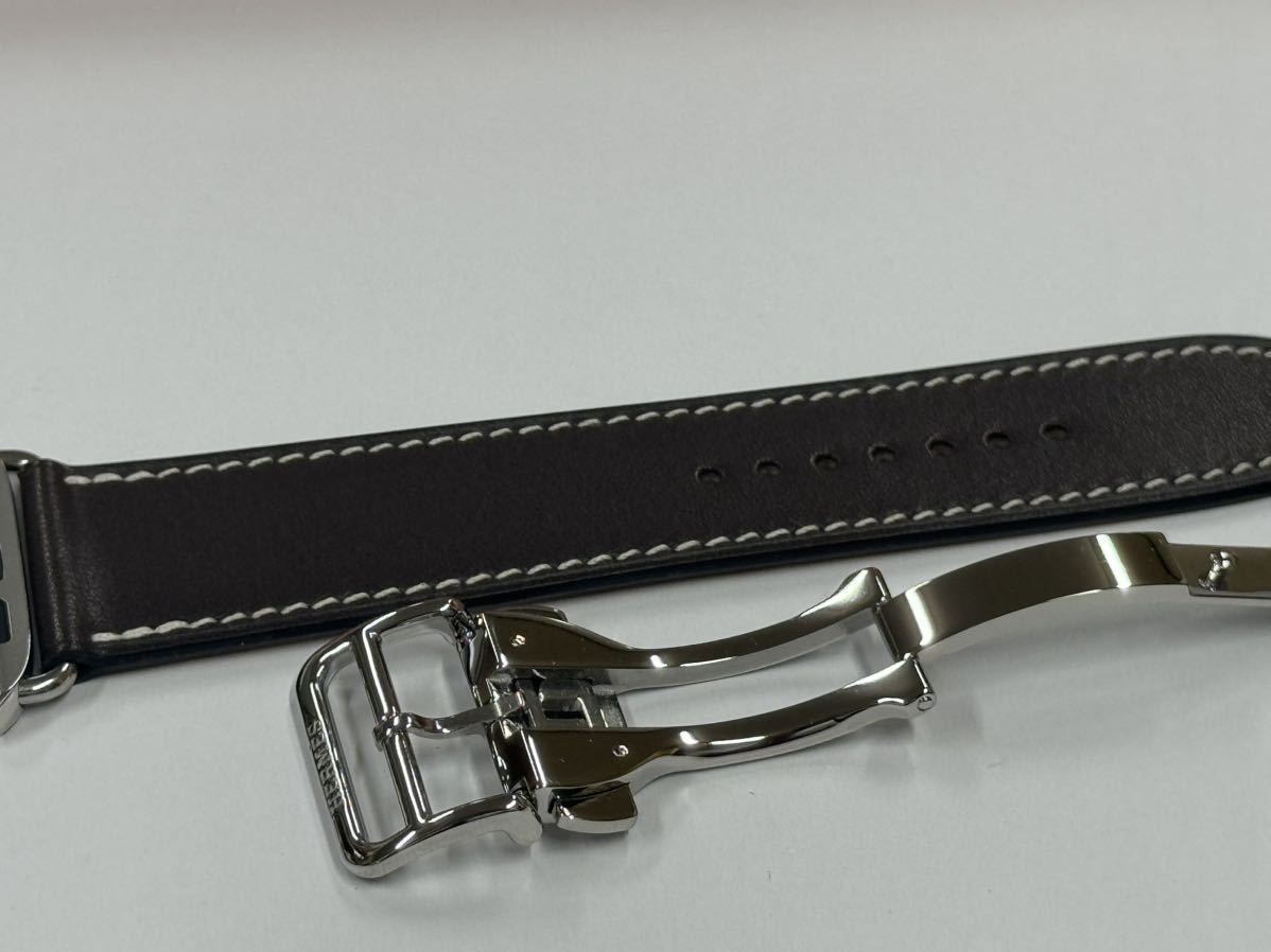 即決 未使用 Apple Watch HERMES 45mm 44mm バレニア エベンヌ 即決 未使用 Apple Watch HERMES 45mm 44mm バレニア エベンヌ