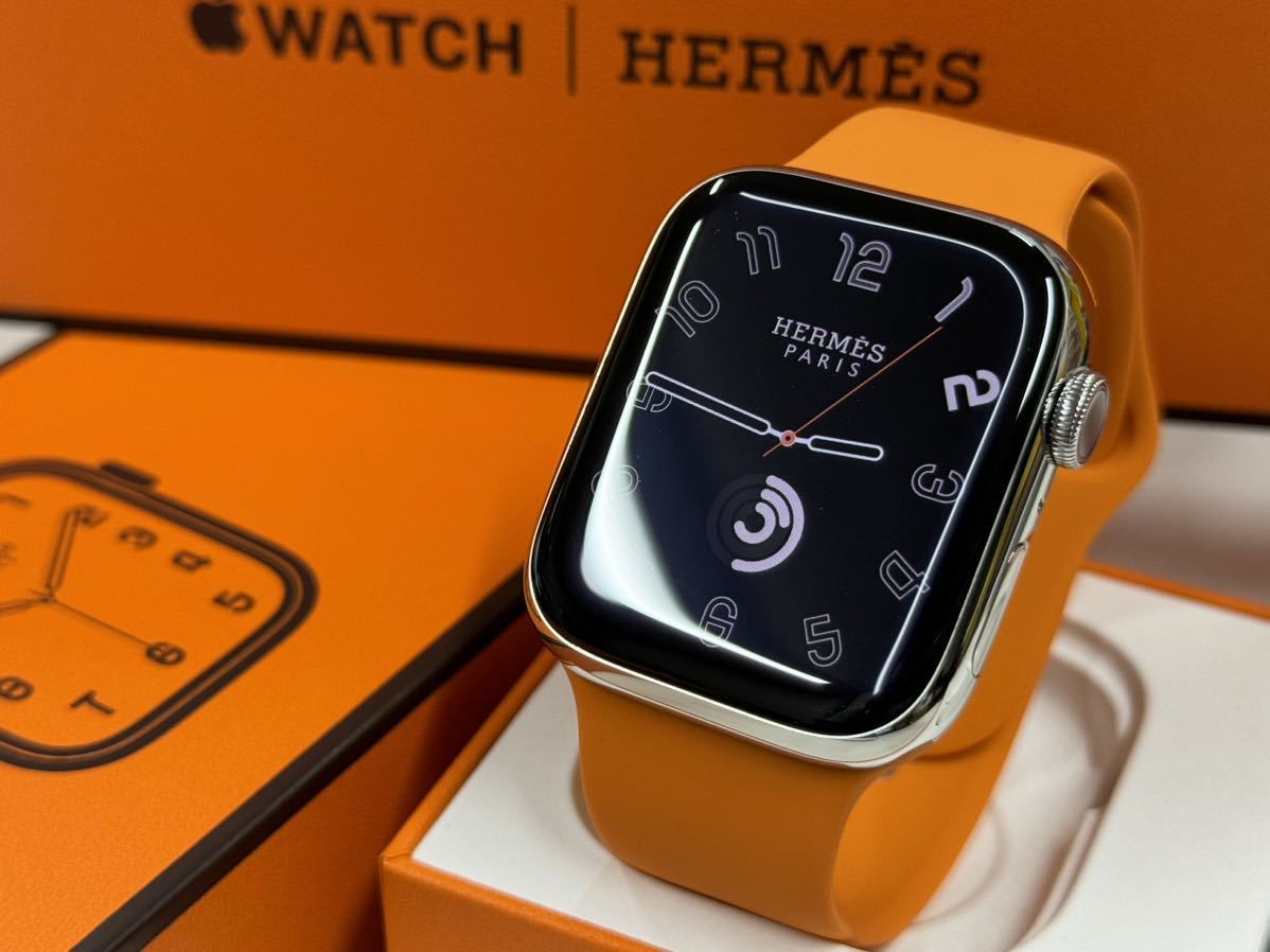 即決 超美品 バッテリー100% Apple Watch series7 HERMES 45mm