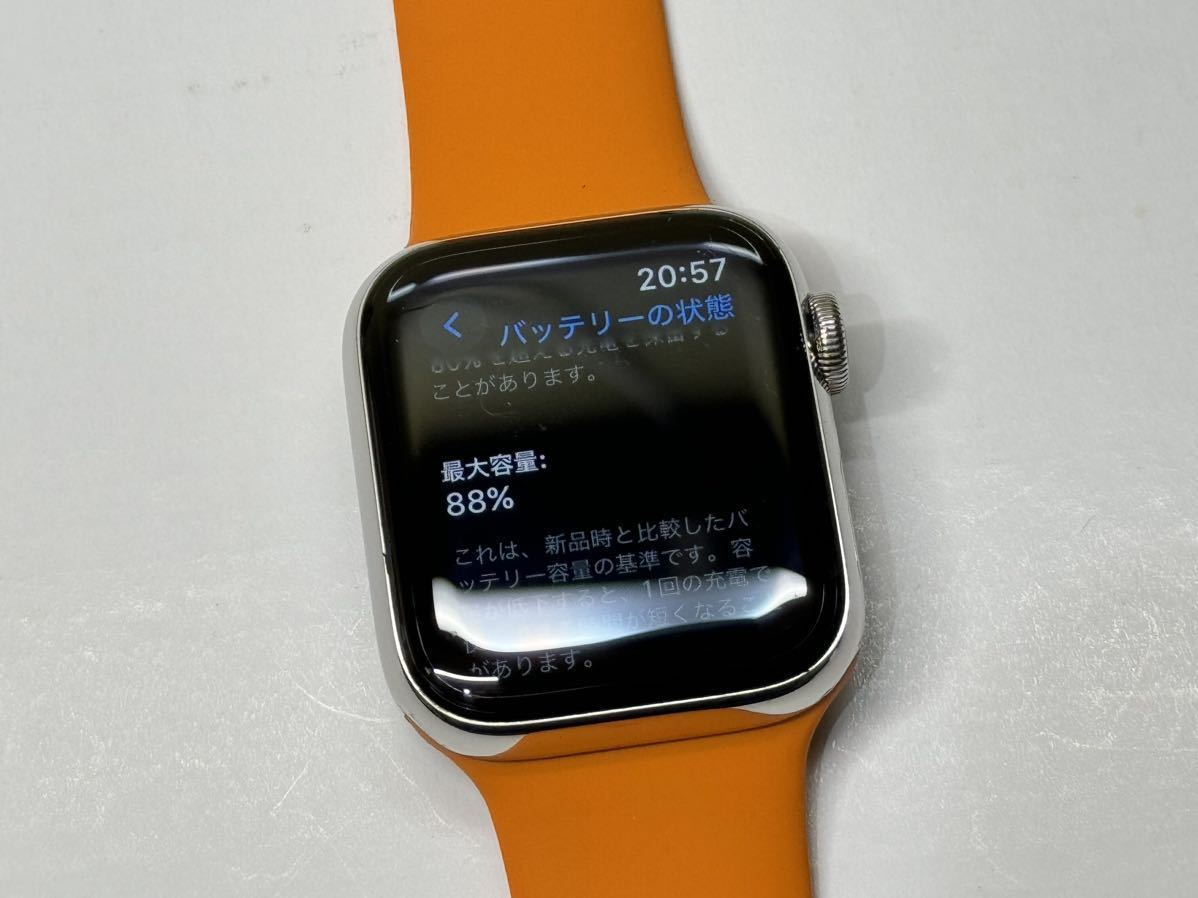 即決 Apple Watch series6 HERMES 40mm アップルウォッチ エルメス GPS