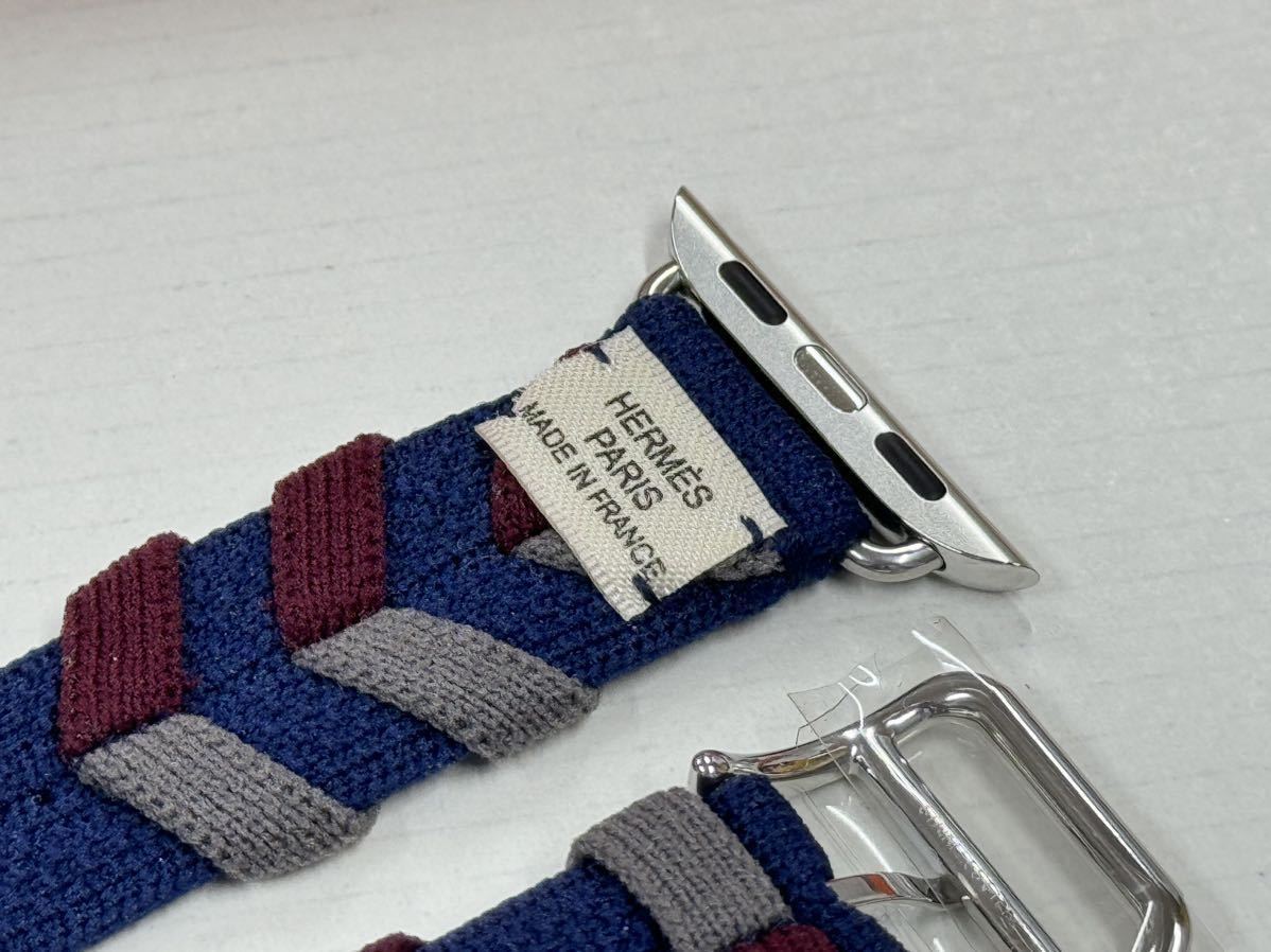 即決 未使用 Apple watch HERMES エルメス ブリドン ネイビー 即決 未使用 Apple watch HERMES エルメス ブリドン ネイビー