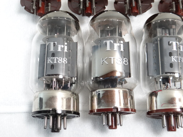 高質で安価 真空管 KT88 Vintage TRIODE Tri T12561 9本 ジャンク 動作