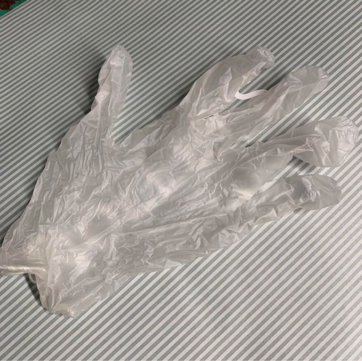 3箱セット　使い捨て手袋ビニール手袋PVCグローブ100枚X3箱　粉なし
