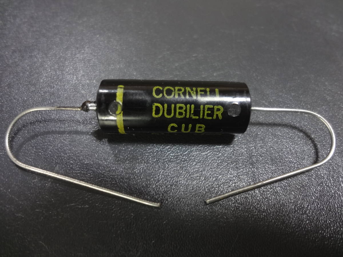 CORNELL-DUBILIER CUB 0.01μF 600V Vintage オイルペーパーコンデンサー 未使用品_画像1