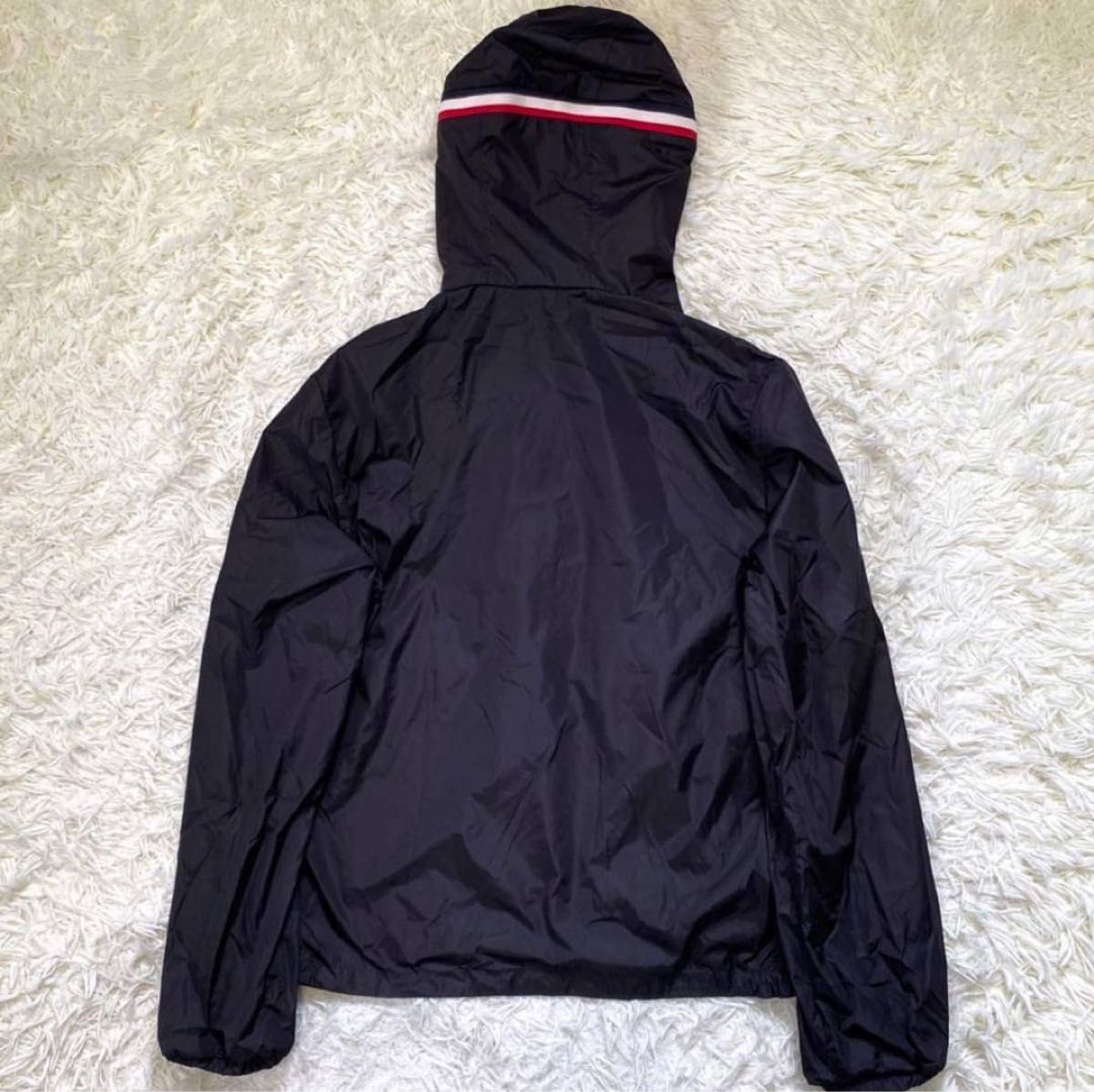 モンクレール【極美品】MONCLER ナイロンジャケット ワッペン フード