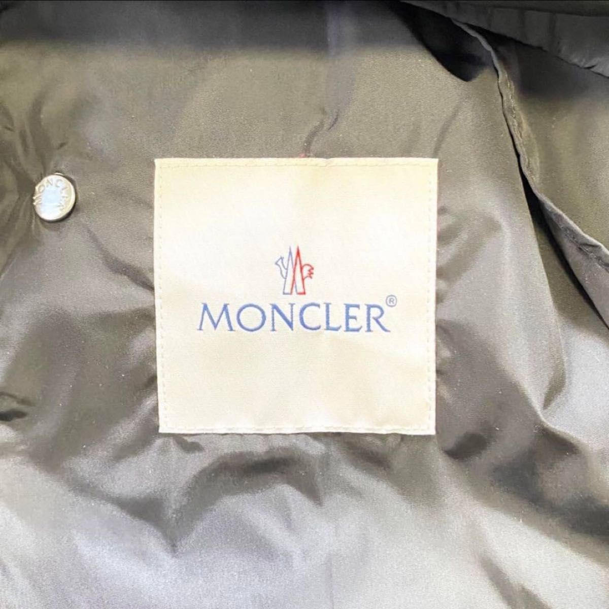 モンクレール【極美品】MONCLER ナイロンジャケット ワッペン フード