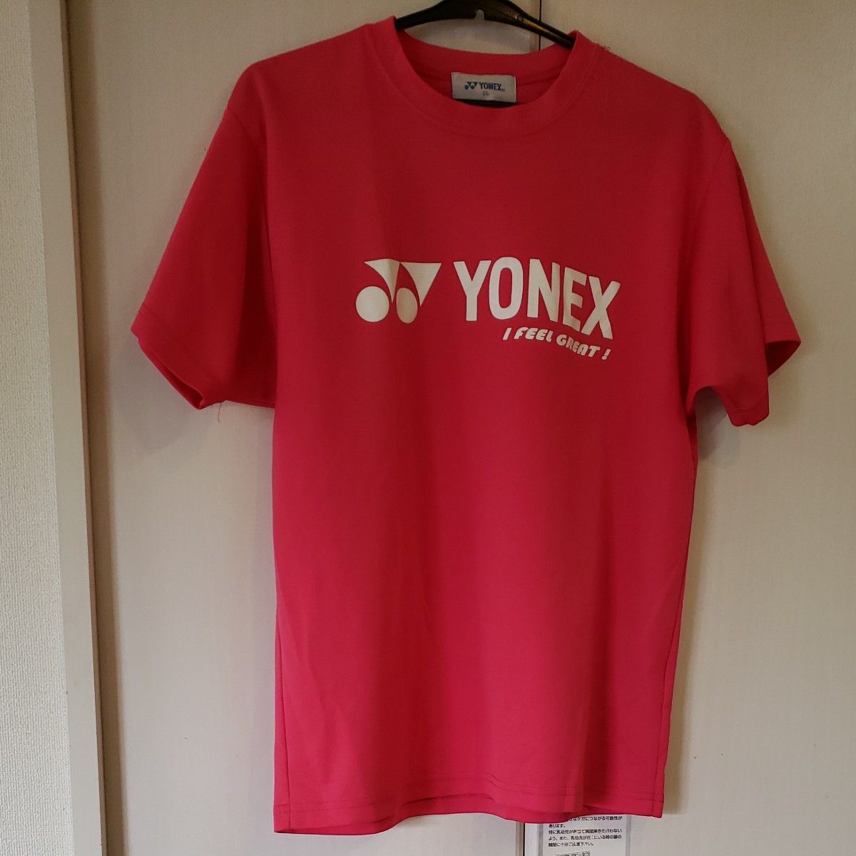 YONEX　t 半袖Tシャツ　ピンク　ss