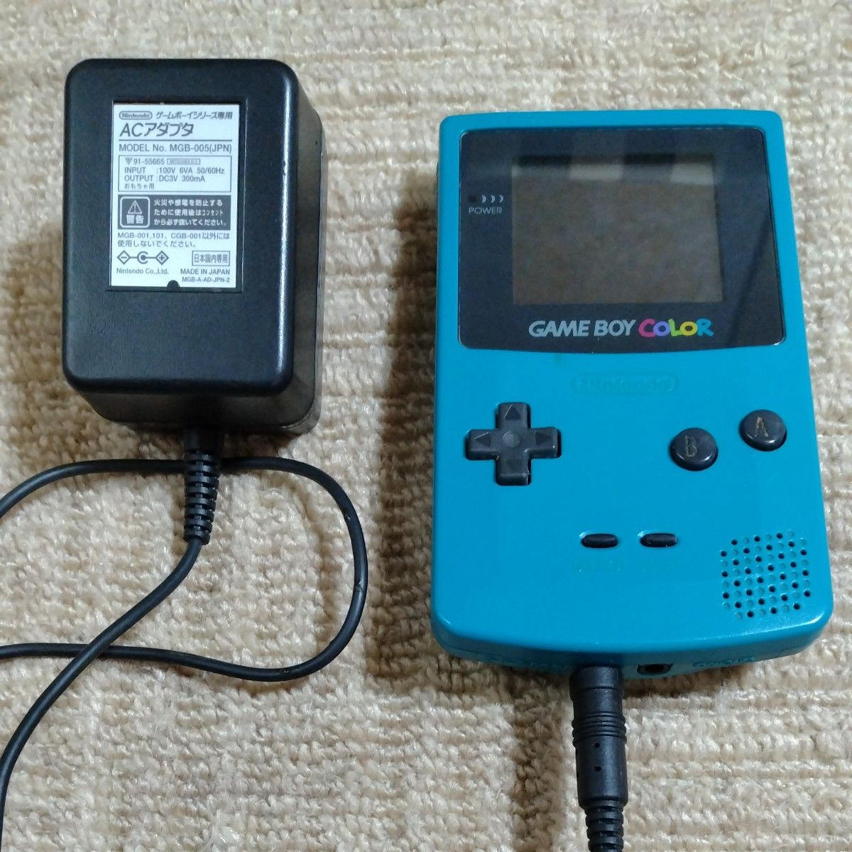 任天堂 ゲームボーイカラー 本体&充電器付き|Yahoo!フリマ(旧 任天堂 ゲームボーイカラー 本体&充電器付き|Yahoo!フリマ(旧