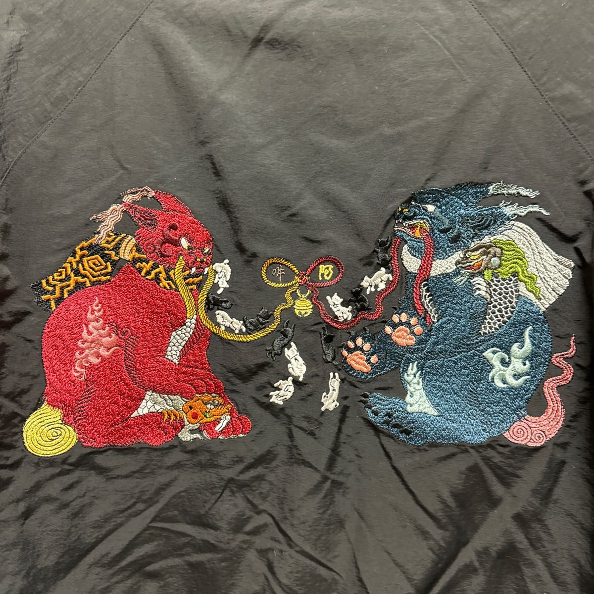 graniph×石黒亜矢子 阿吽刺繍ブルゾン ユニセックスM - メルカリ