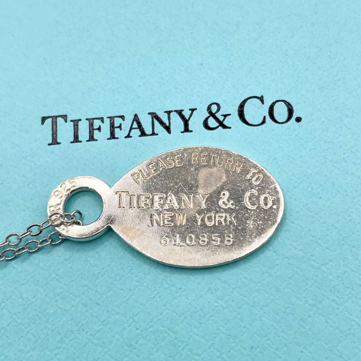 希少 Tiffany ティファニー リターントゥ ハート オーバル タグ