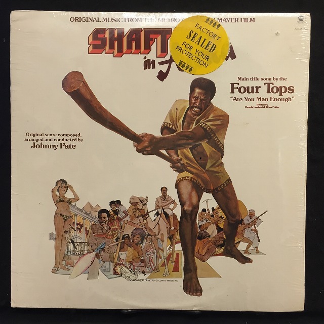 R&B、ソウル JOHNNY PATE / SHAFT IN AFRICA (US-ORIGINAL)