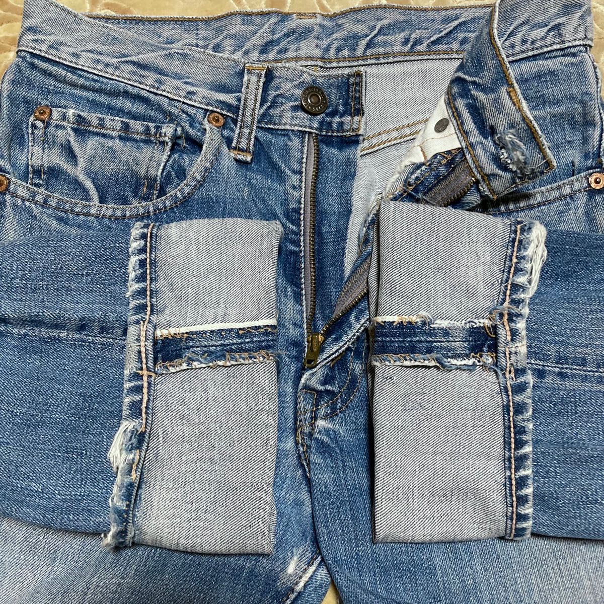 60s〜70s USA製 リーバイス 505 BIGE 片耳 ダメージ w70|Yahoo 60s〜70s USA製 リーバイス 505 BIGE 片耳 ダメージ w70|Yahoo