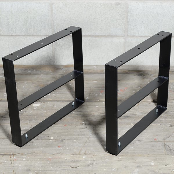 BigOne DIY パーツ TV 台 鉄脚 2脚セット 高さ405mm テレビ ロー