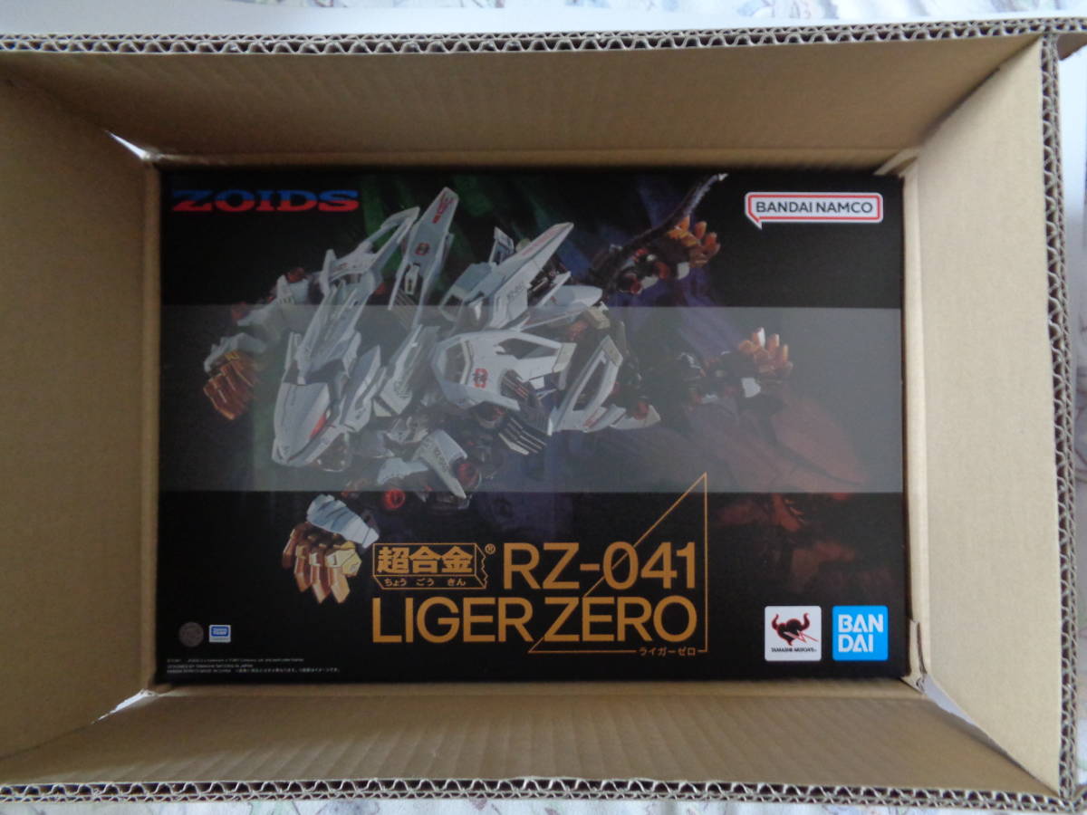 ◆初版◆超合金 RZ-041ライガーゼロ 「ZOIDS」BANDAI SPIRITS◆新品 未開封_画像5