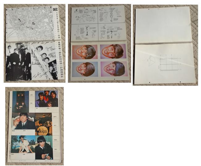 1979年　1980年　1982年　BEATLES　ビートルズカレンダー　３部　送料込み_画像10