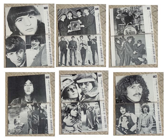 1979年　1980年　1982年　BEATLES　ビートルズカレンダー　３部　送料込み_画像6