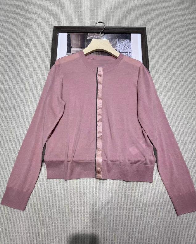 誠実】 DRAWER◇カーディガン(厚手)/1/ウール/GRY/無地/6515-105-0028
