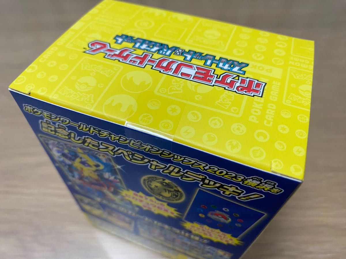 横浜記念デッキ ピカチュウ 新品未開封プロモカード付き ポケモンカードゲーム