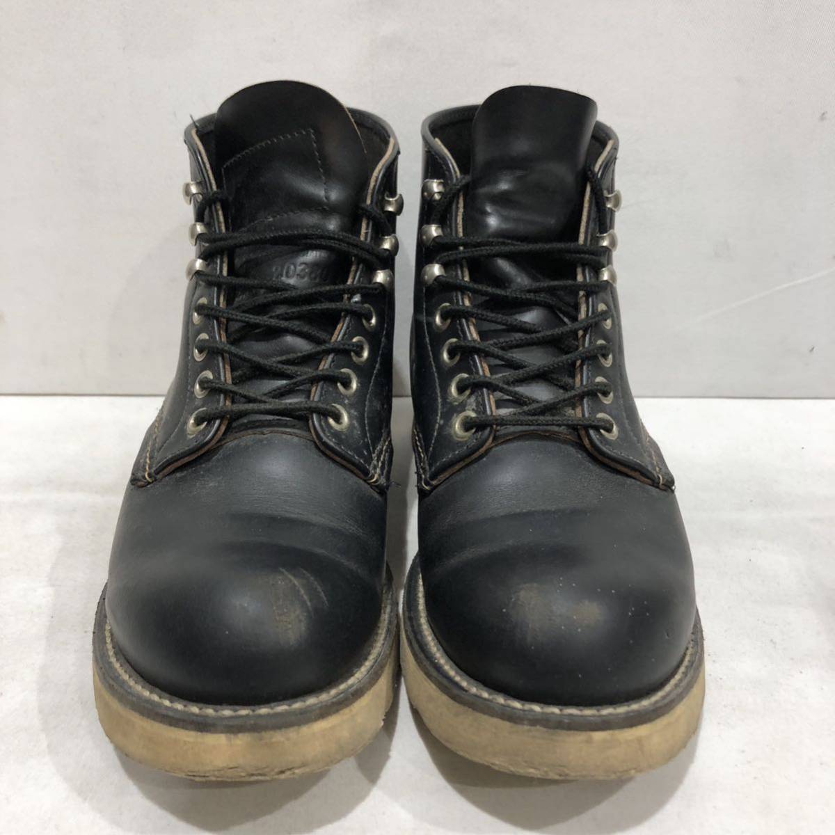 【RED WING】CLASSIC PLAIN TOE レッドウイング US5.5 BLK 8165 ts202310_画像2