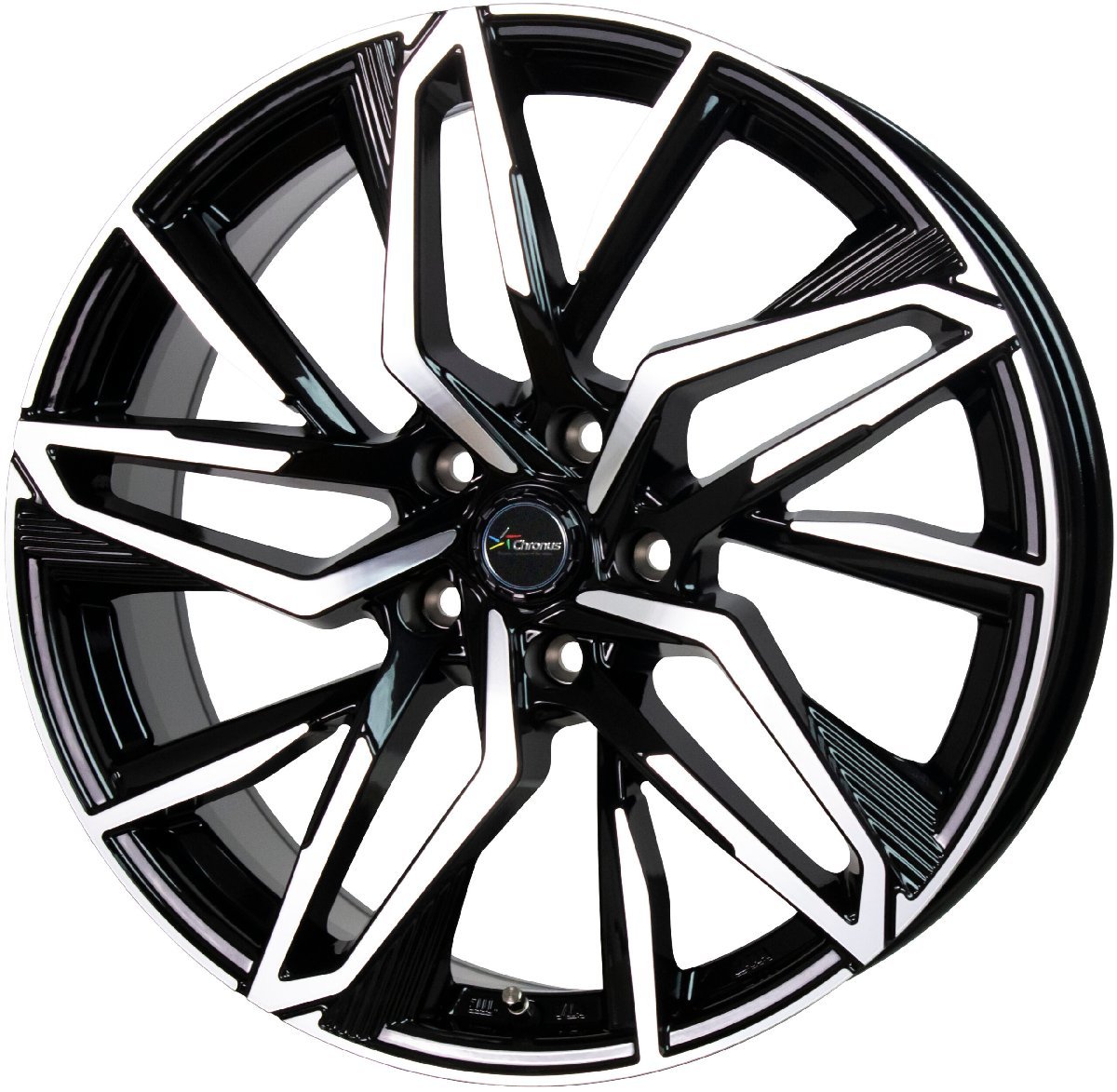 新品 ヴォクシー ステップワゴン 215/45R18 ミシュラン PS5 クロノス CH112 18インチ 8.0J +42 5/114.3 サマータイヤ ホイール 4本SET_画像2