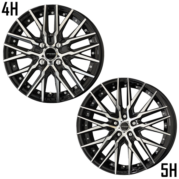 新品 アルファード 245/40R19 19インチ グッドイヤー アイスナビ 8 シュタイナー CVX スタッドレス タイヤ ホイール セット 4本_画像3