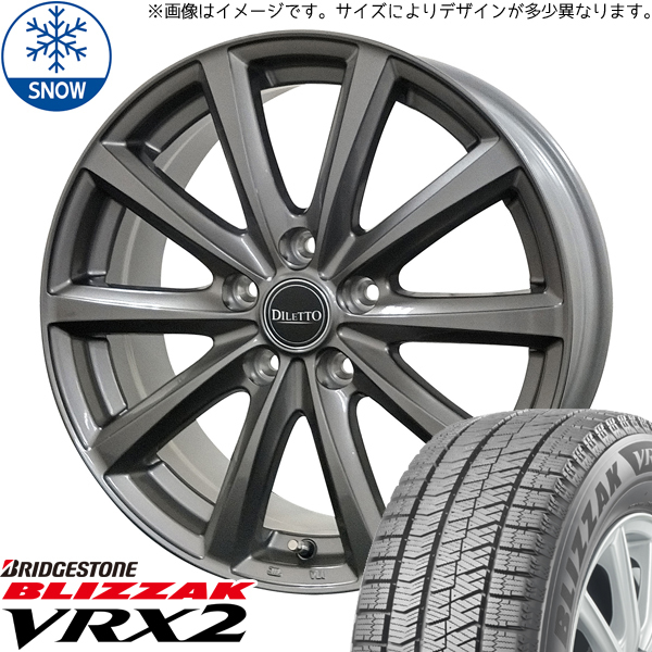 新品 ライズ ロッキー 195/65R16 BS BLIZZAK VRX2 ディレット M10 16インチ 6.0J +45 5/100 スタッドレス タイヤ ホイール セット 4本_画像1