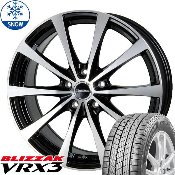 新品 エクストレイル T33 アウトランダー GN 235/60R18 18インチ VRX3 LE-03 7.5J +38 5/114.3 スタッドレス タイヤ ホイール セット 4本