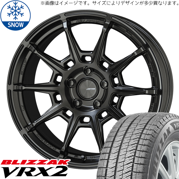 新品 シャトル 185/60R15 15インチ ブリヂストン ブリザック VRX2 ガレルナ レフィーノ スタッドレス タイヤ ホイール セット 4本_画像1